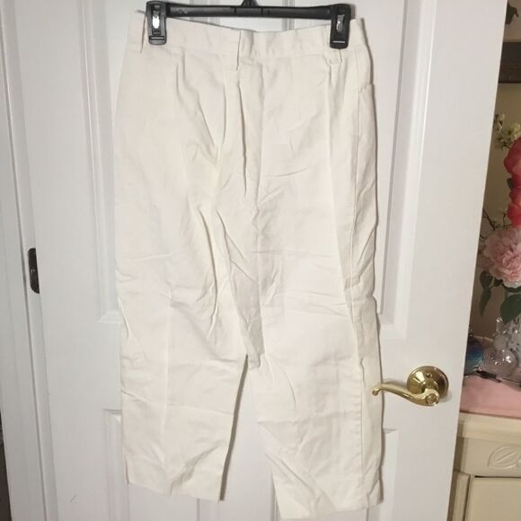 Lee Riders’ Casuals Women’s Size 6 Straight-Leg Cropped Jeans in White Denim - Picture 7 of 12